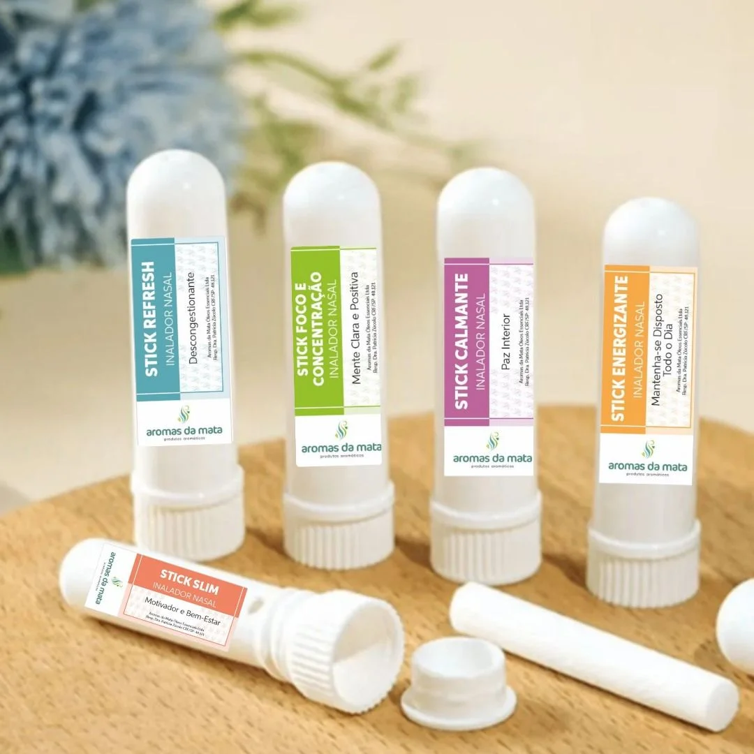 Línea de inhaladores aromáticos con diferentes fórmulas